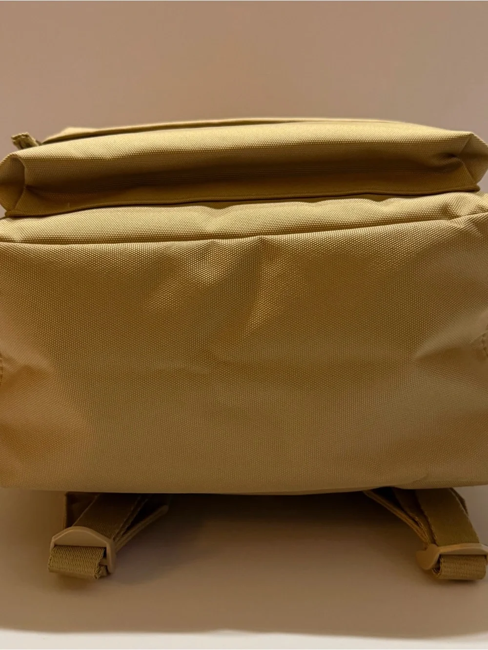 Polo by Ralph Lauren Embroidered Pony Vintage Khaki Canvas Backpack-New
